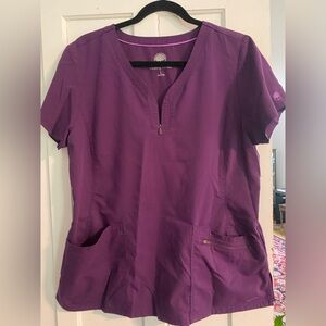 Healing hands scrub top large